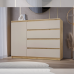 Комод "Вега Люкс" 1Д-4я (4 ящика, 1 дверь) Комод "Вега Люкс" 1Д-4я (4 ящика, 1 дверь)