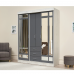 Шкаф-купе "Маэстро" с зеркалом и ящиками Шкаф-купе "Маэстро" с зеркалом и ящиками